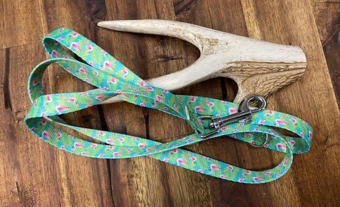 Dogtraining101 Puppy/Small Dog Flamingo 1.2m x 16mm Lead