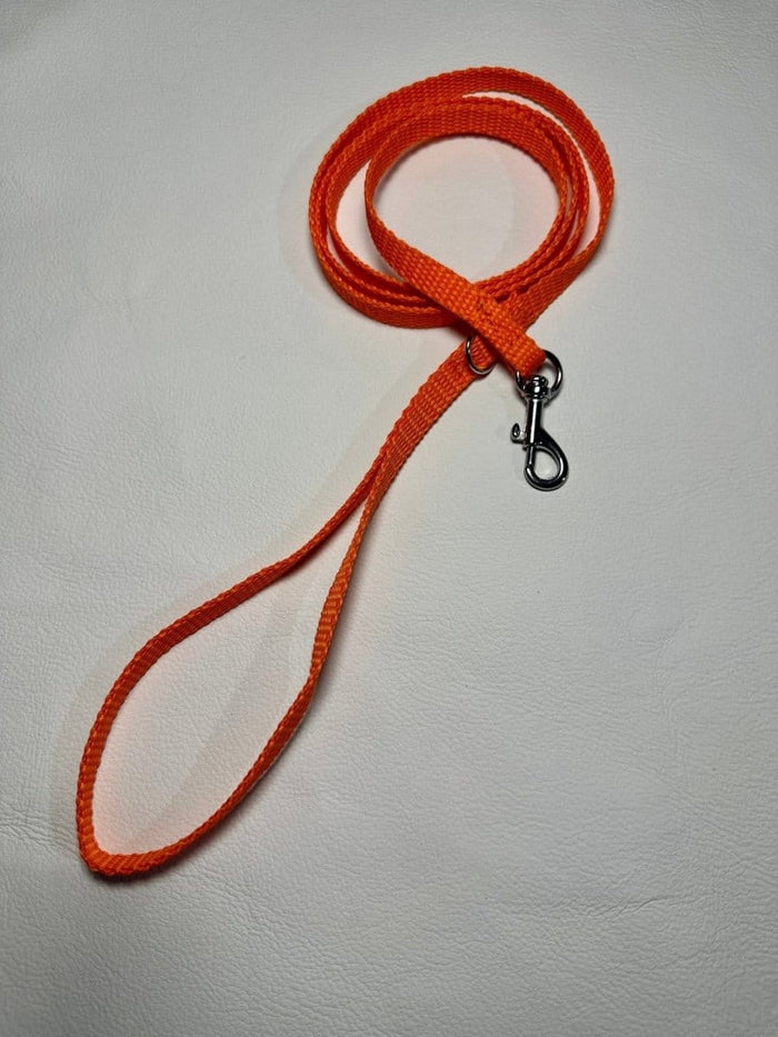 Dogtraining101 Puppy/Small Dog Orange 1.2m x 10mm Lead