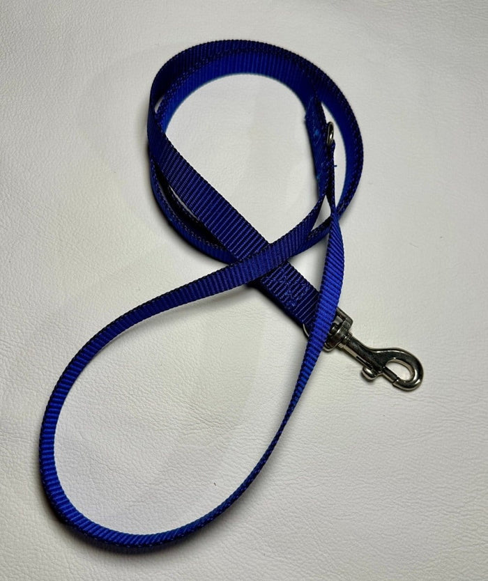 Dogtraining101 Puppy/Small Dog Plain Dark Blue 1.2m x 0.15m wide Lead