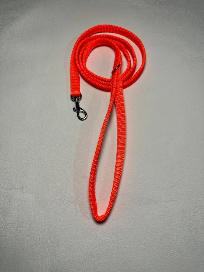 Dogtraining101 Puppy/Small Dog Thick Fluro Orange 1.2m x 13mm Lead