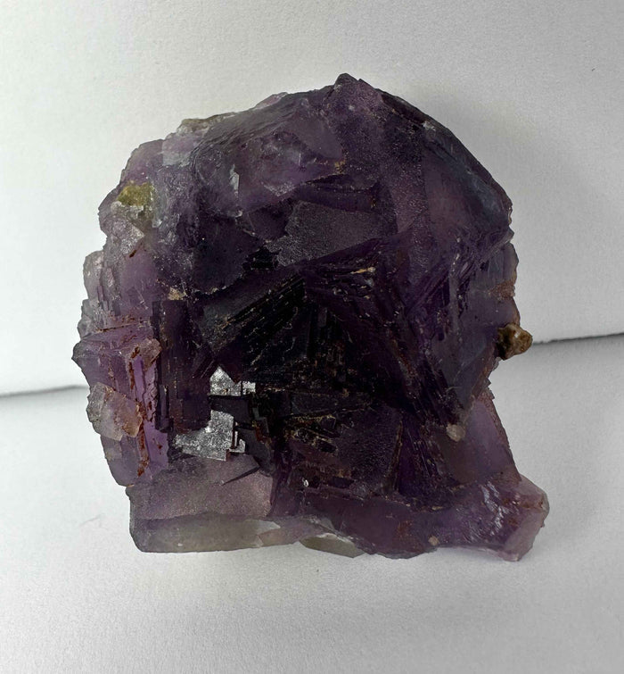 Purple Cubic Fluorite on matrix - Smokin Resin Company