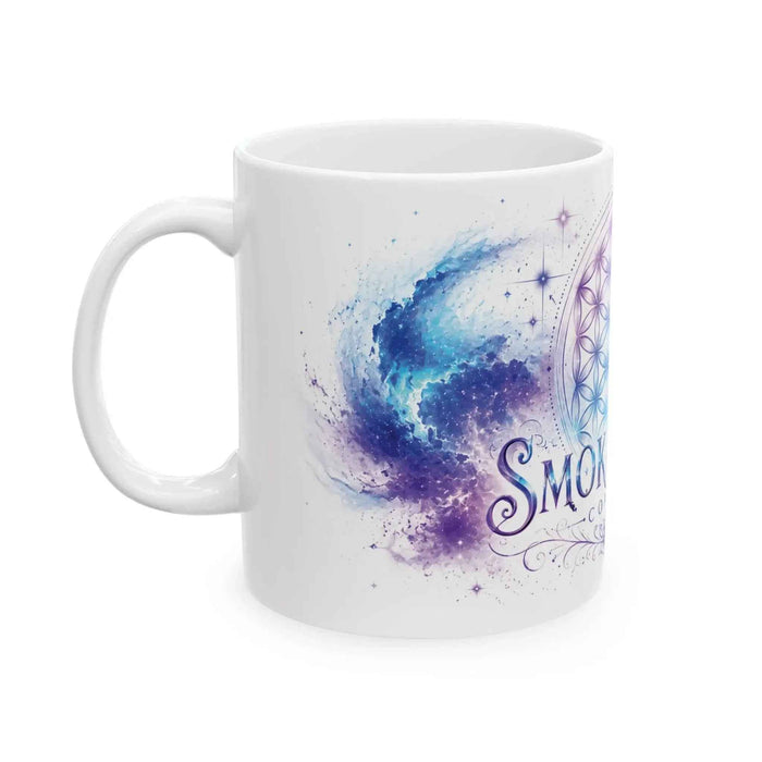 Purple Flower of Life Ceramic Mug
