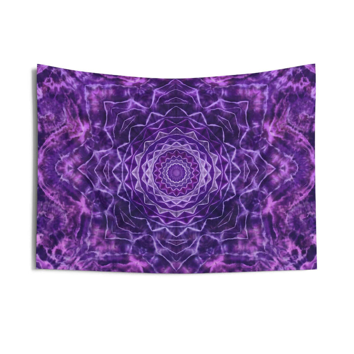 Purple Mandala Wall Tapestry - Smokin Resin Company