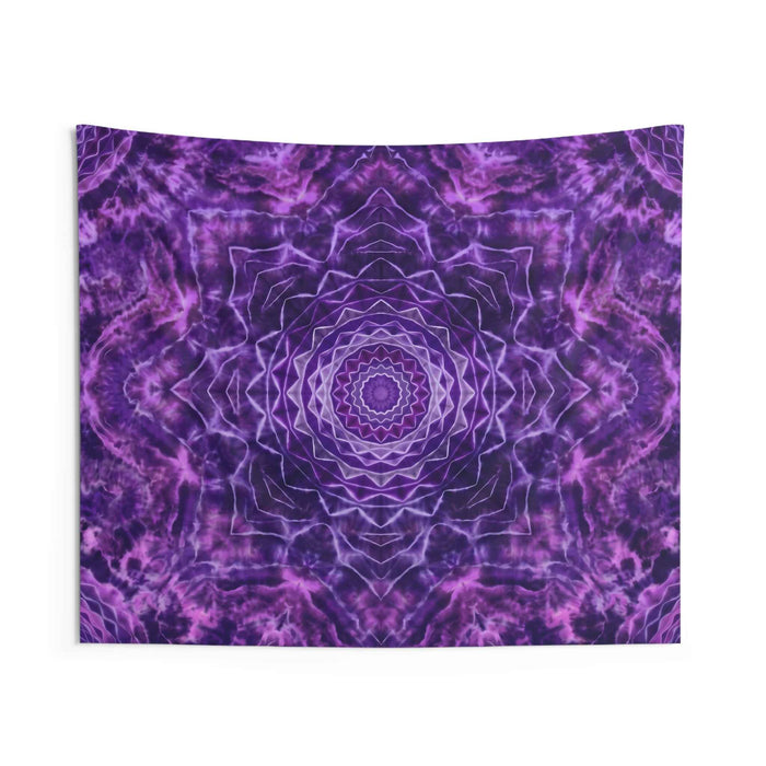 Purple Mandala Wall Tapestry - Smokin Resin Company