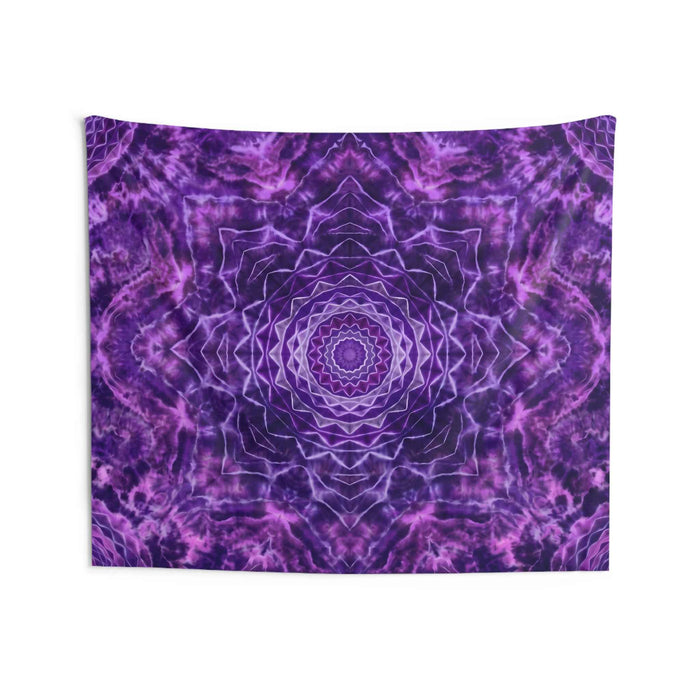 Purple Mandala Wall Tapestry - Smokin Resin Company