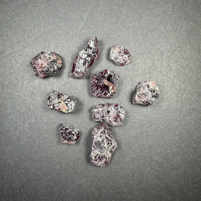 Pyrope Garnet Rough Specimen Bag 35g - Smokin Resin Company