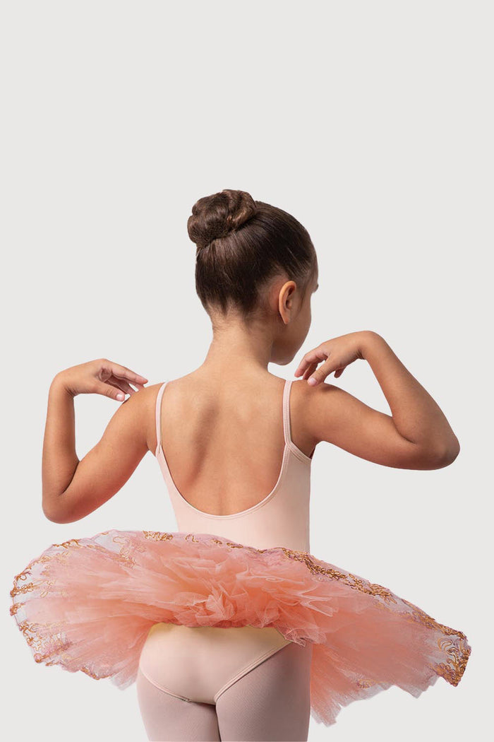 R0820G - Bloch 'Perlaida' Sequin Overlay Girls Tutu Dress