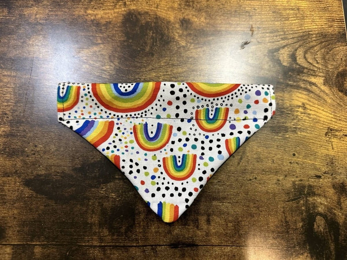 Dogtraining101 Medium Rainbows Bandanna