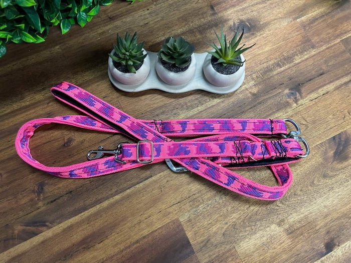 Dogtraining101 Reactive Fancy Pink Camo Lead