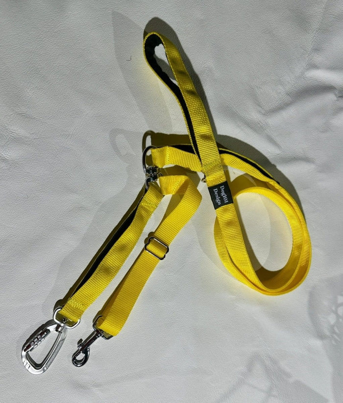 Dogtraining101 Reactive Plain Bright Yellow Lead