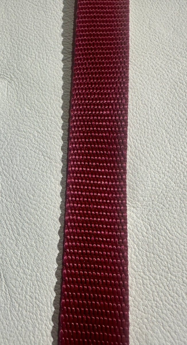 Dogtraining101 Reactive Plain Burgandy Lead