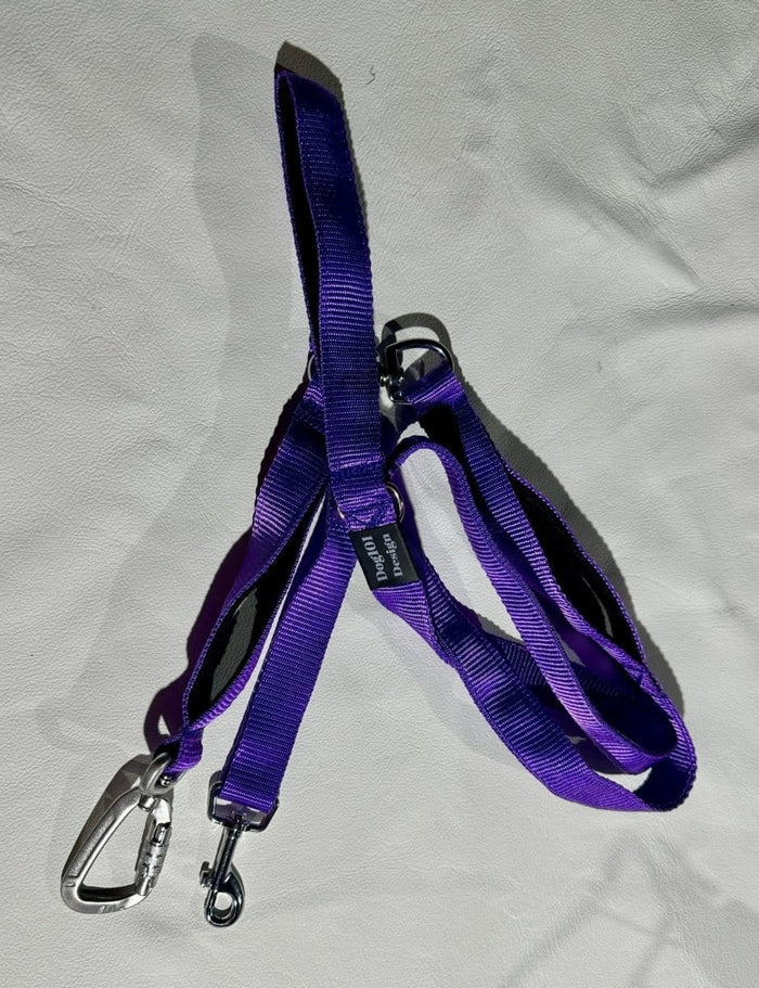 Dogtraining101 Reactive Plain Purple Lead