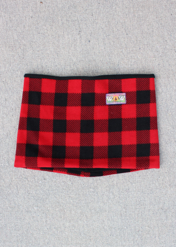 Red & Black Buffalo Plaid Butt Warmer