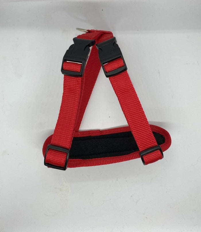 Dogtraining101 Retail Super Store Red-Black Clip-Red Trim Harness (Medium)