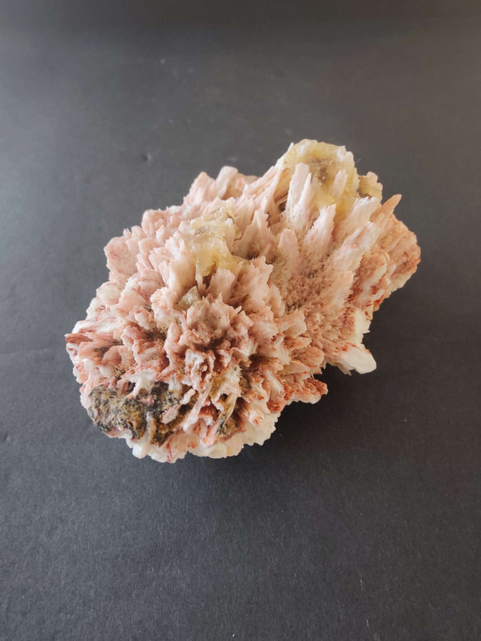 Red Mordenite with Stilbite Specimen 306g - Smokin Resin Company