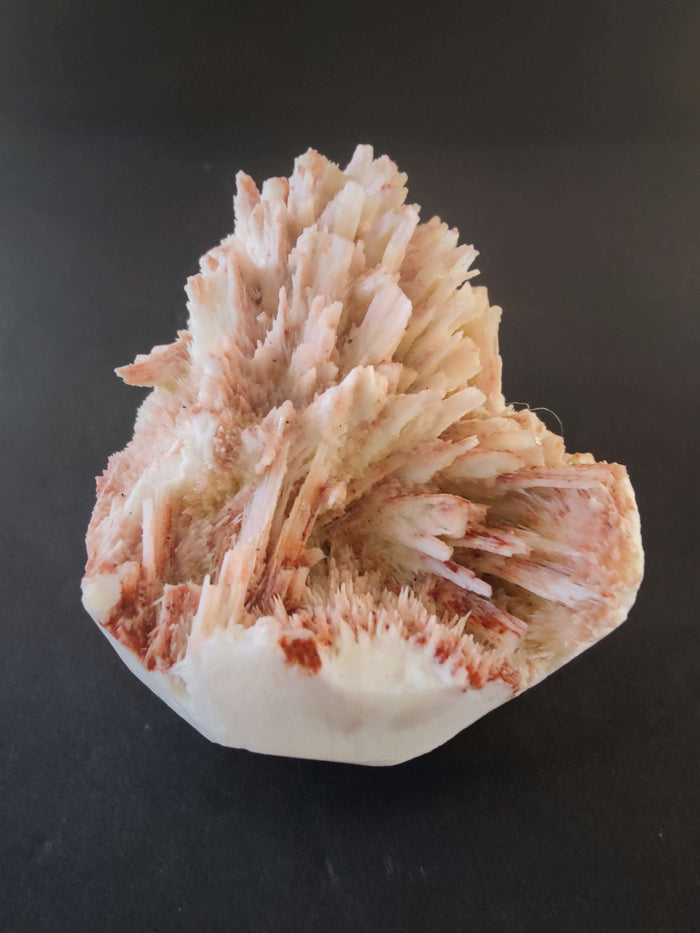 Red Mordenite with Stilbite Specimen 355g - Smokin Resin Company
