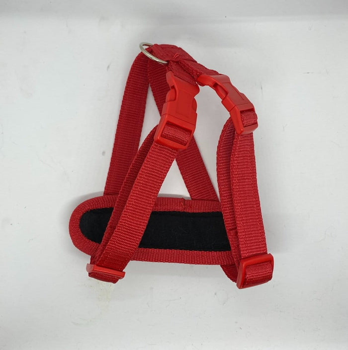 Dogtraining101 Retail Super Store Red-Red Clip-Red Trim Harness (Medium)