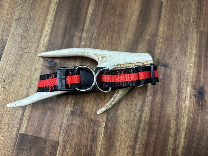 Dogtraining101 Large Red/Black - 2 Tone Double Up Collar