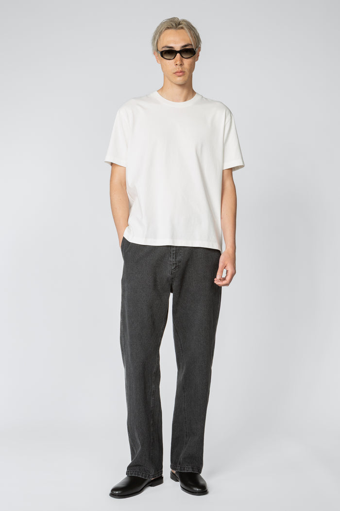Relaxed Crewneck T-Shirt - White