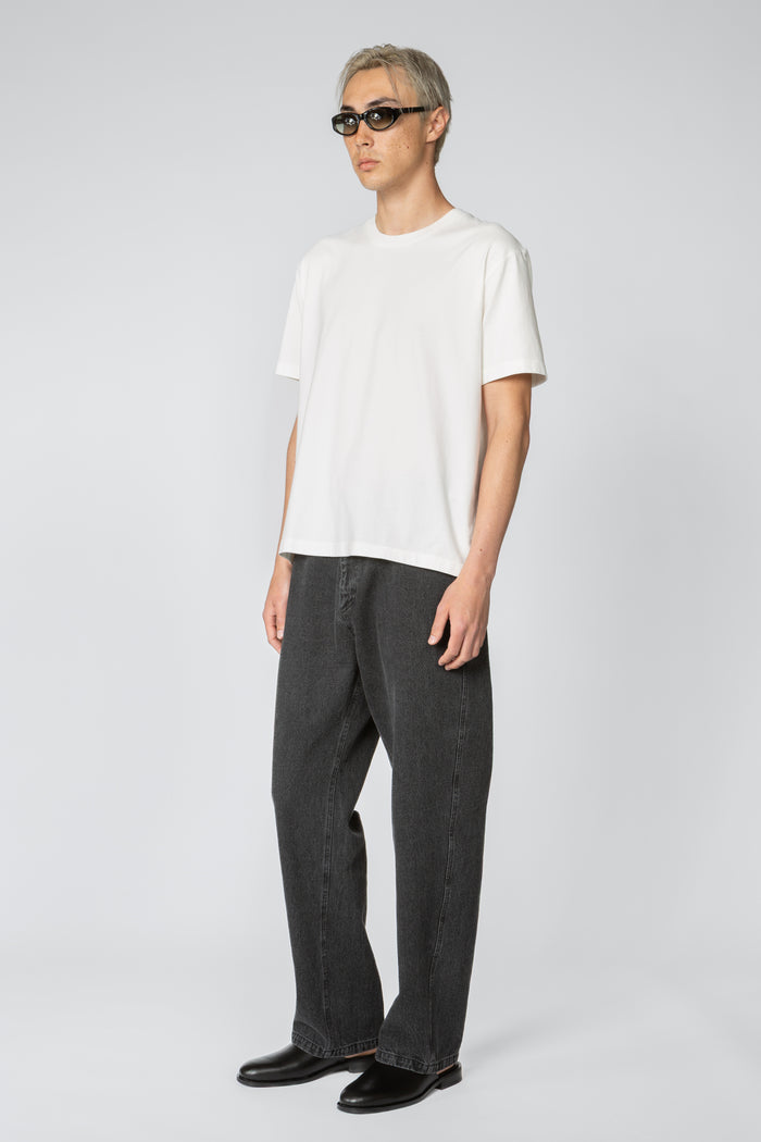 Relaxed Crewneck T-Shirt - White