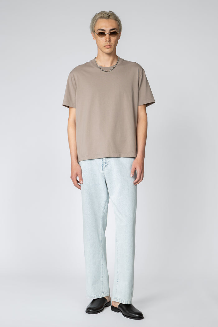 Relaxed Crewneck T-Shirt - Worn Grey