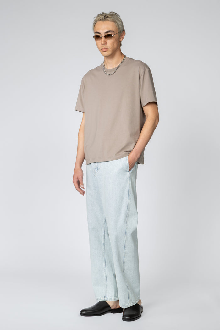 Relaxed Crewneck T-Shirt - Worn Grey