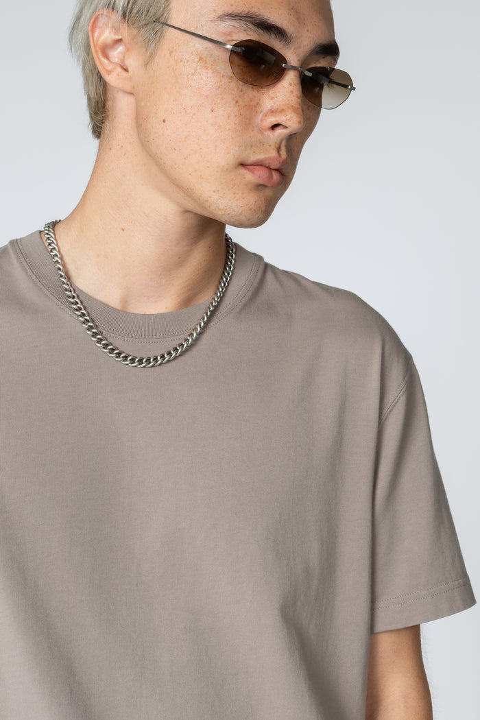 Relaxed Crewneck T-Shirt - Worn Grey