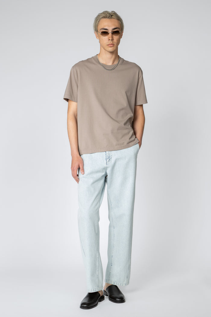 Relaxed Crewneck T-Shirt - Worn Grey