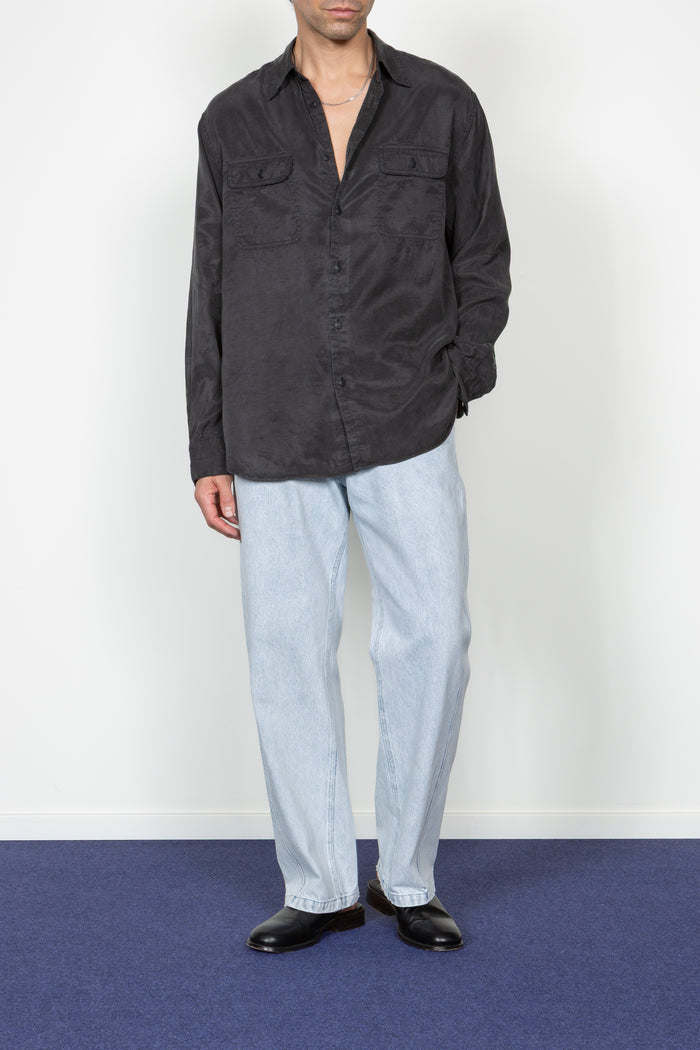 Relaxed Two Pocket Shirt - Anthracite