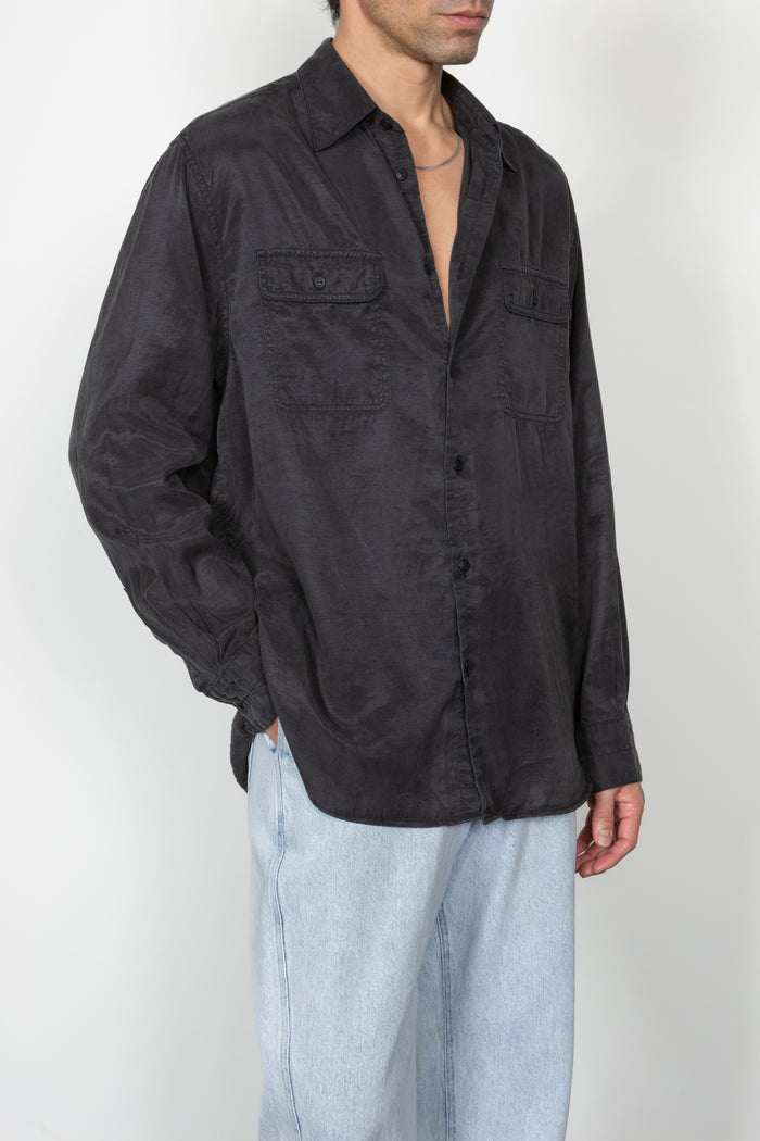 Relaxed Two Pocket Shirt - Anthracite