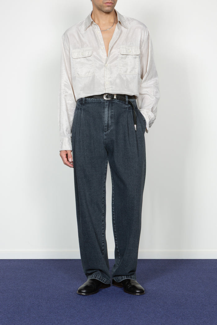 Relaxed Two Pocket Shirt - Oat