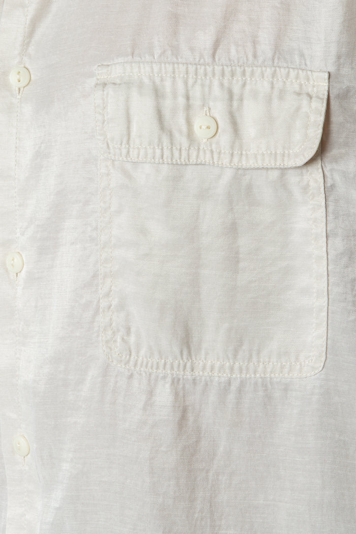 Relaxed Two Pocket Shirt - Oat