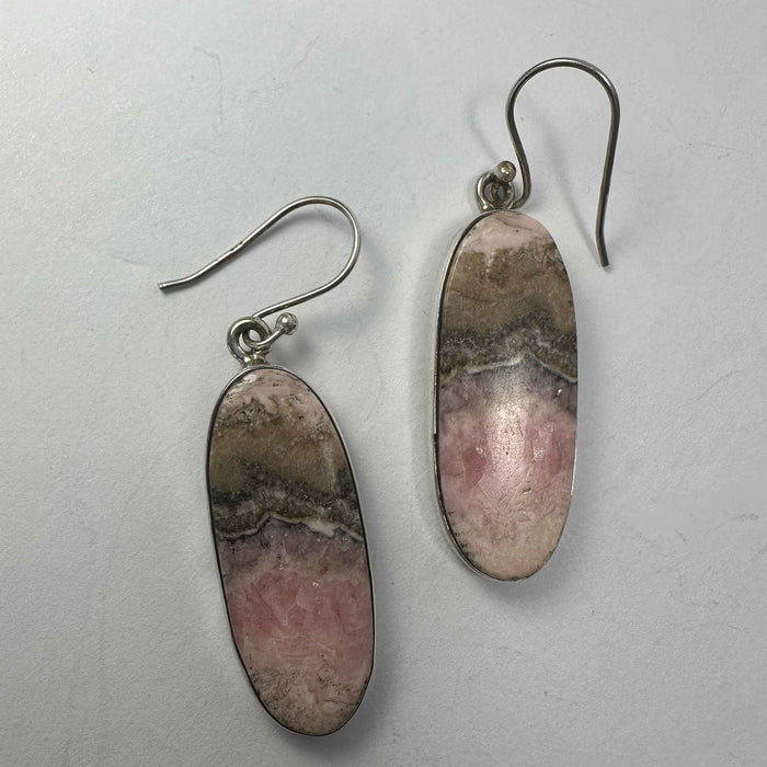 Rhodonite Earring - Smokin Resin Company