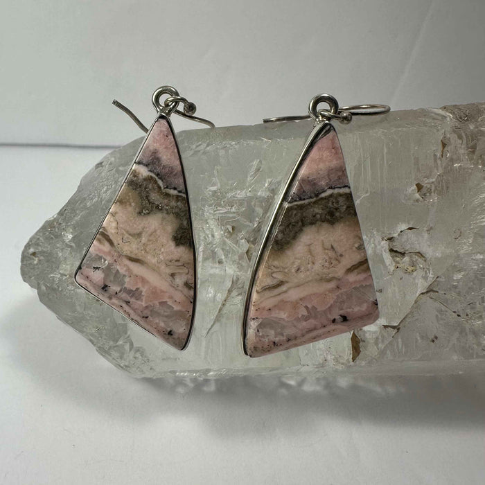 Rhodonite Earrings - Smokin Resin Company