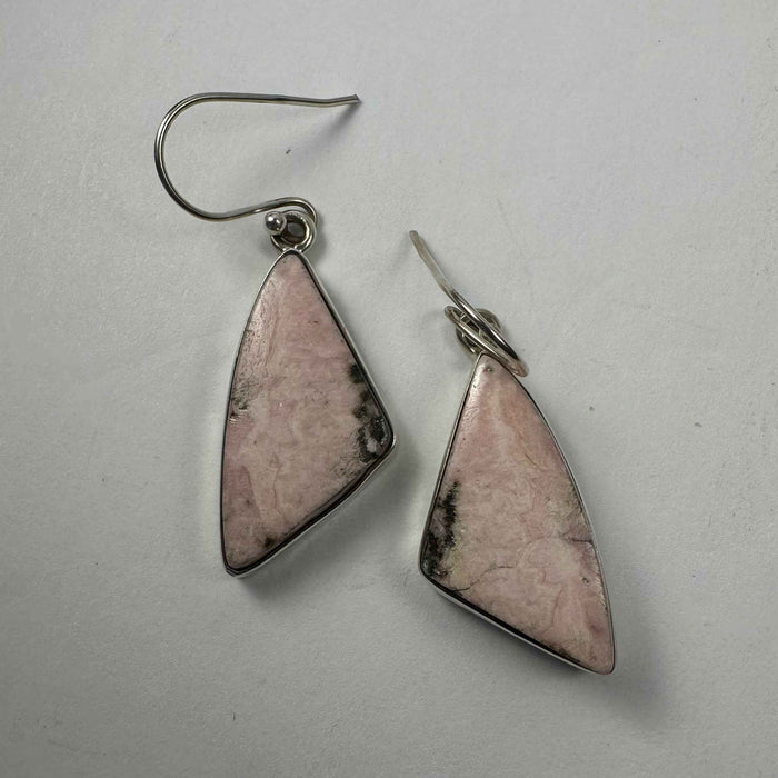 Rhodonite Earrings - Smokin Resin Company