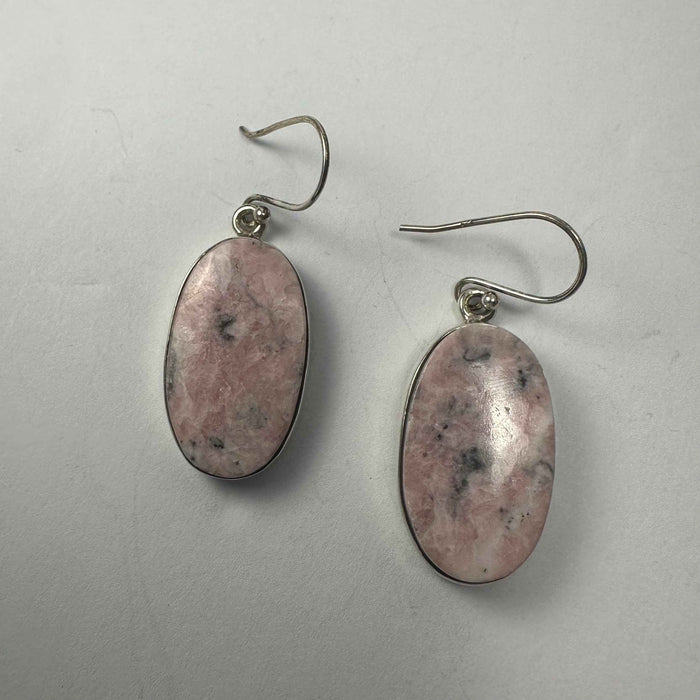 Rhodonite Earrings - Smokin Resin Company