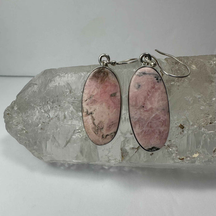 Rhodonite Earrings - Smokin Resin Company
