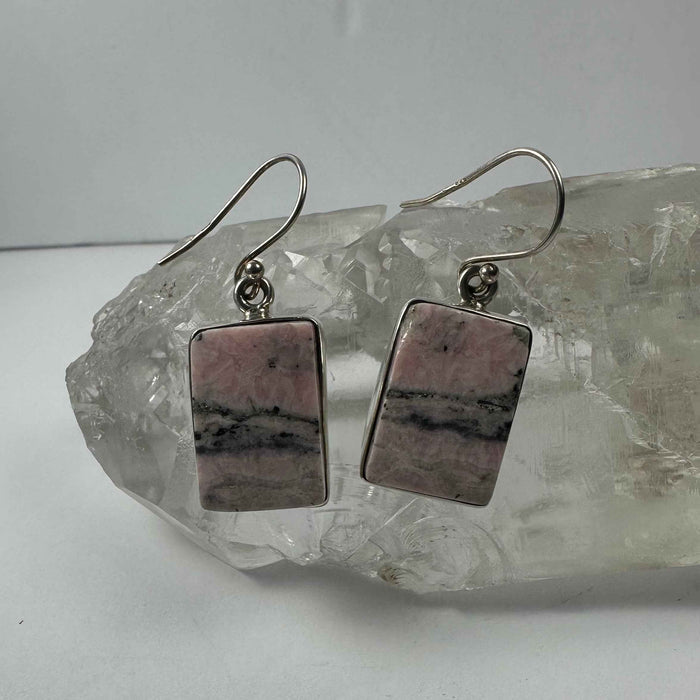 Rhodonite Earrings
