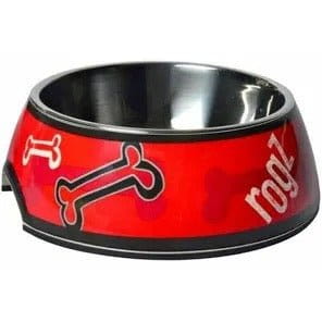Rogz Small Rogz Bubble Bowl - Bone