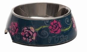 Rogz Rogz Bubble Bowl - Denim Rose
