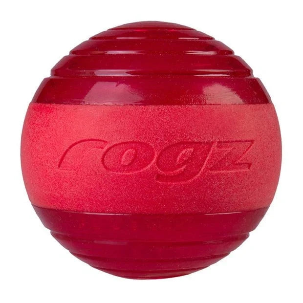 Rogz Rogz Squeekz Ball Red
