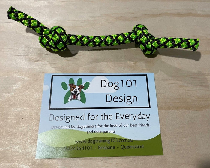 Dogtraining101 Green Rope Toy Version 1
