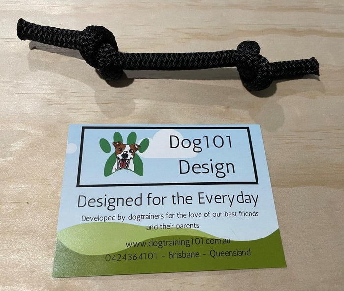 Dogtraining101 Black Rope Toy Version 1