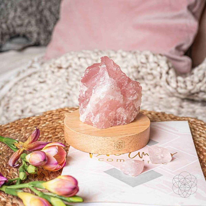 Rose Quartz Lamp of Compassion