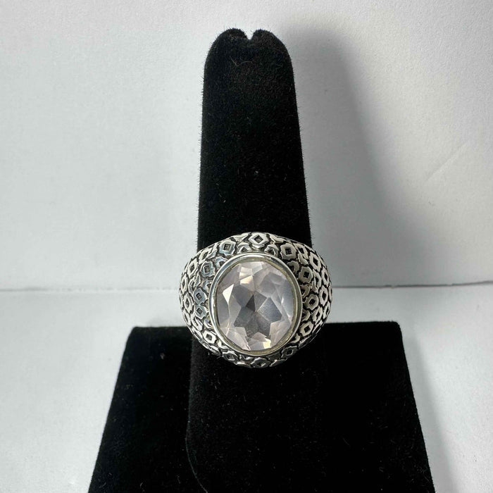 Rose Quartz Ring - Size 7