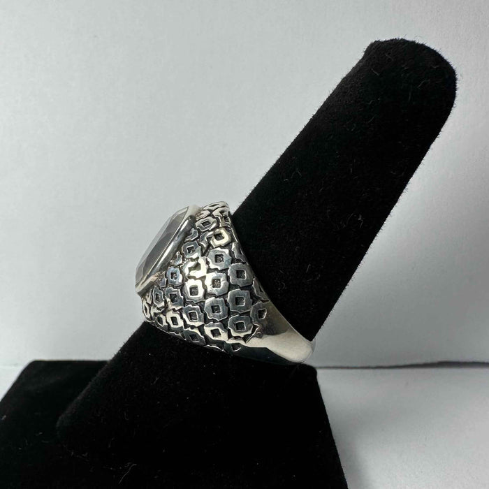 Rose Quartz Ring - Size 7