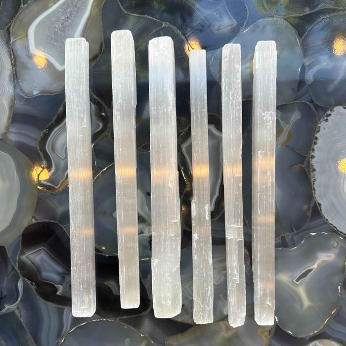Rough Selenite Bar (M) - Smokin Resin Company