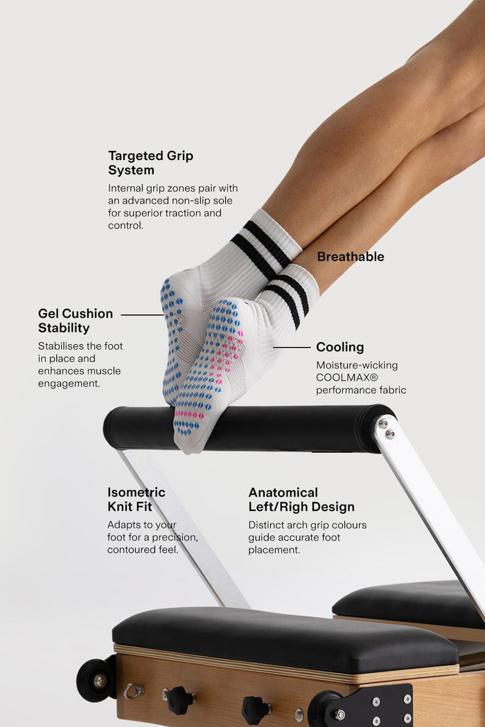 S0911 - CoreGrip Pro Pilates Sock
