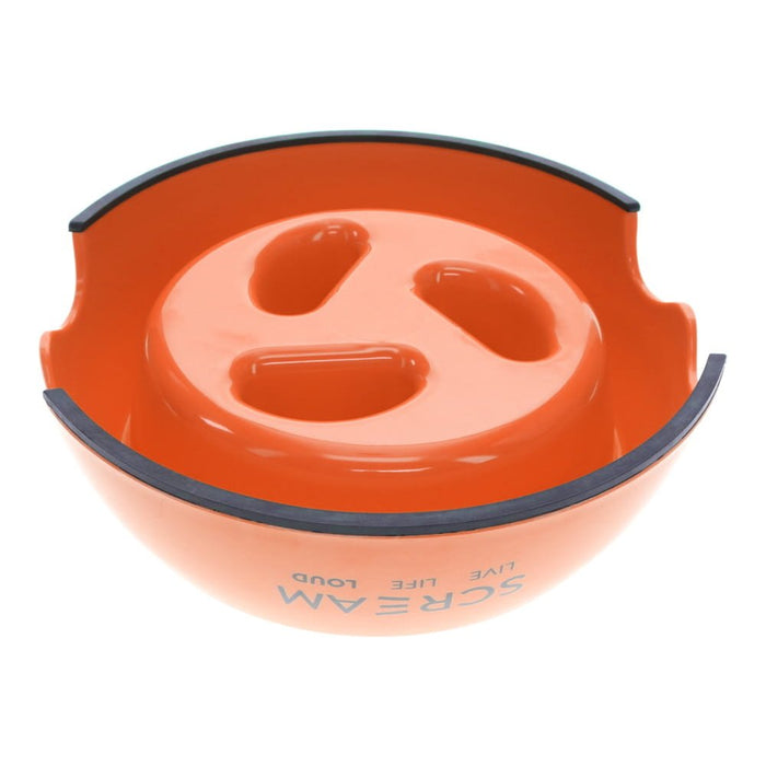 Scream Scream ROUND SLOW-DOWN PILLAR BOWL - Loud Orange
