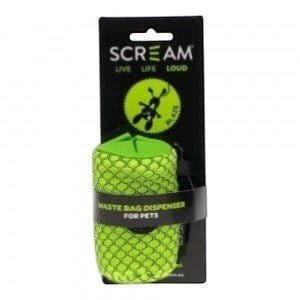 Dogtraining101 Retail Super Store SCREAM Waste Bag Dispenser for Pets with Clip